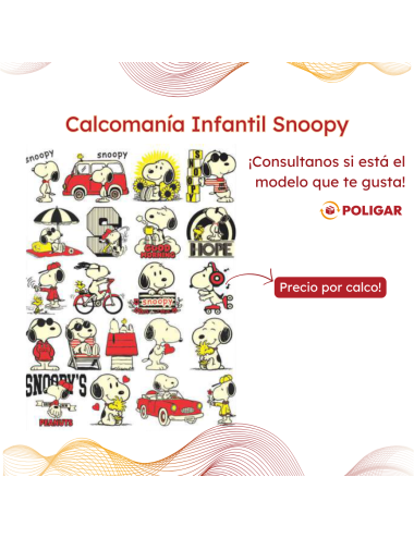 CALCOMANIA RIGA INFANTIL...