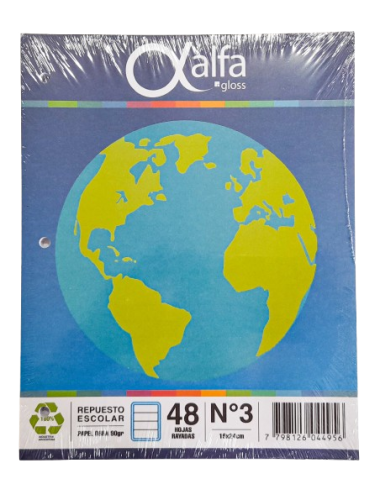 REPUESTO ESCOLAR N?3 ALFA...