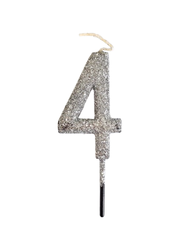 VELA N?4 GIBRE PLATEADA...