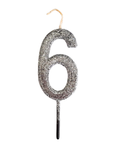 VELA N?6 GIBRE PLATEADA...