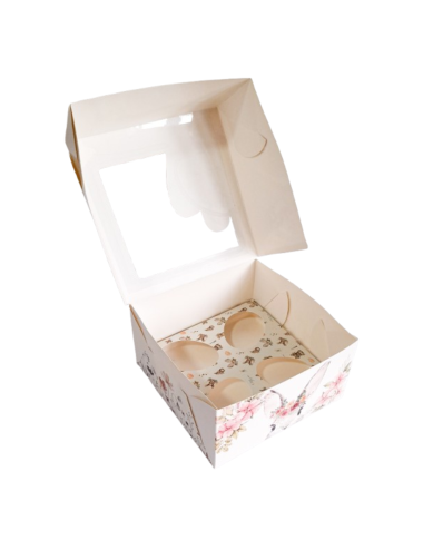 CAJA PARA CUATRO HUEVOS...