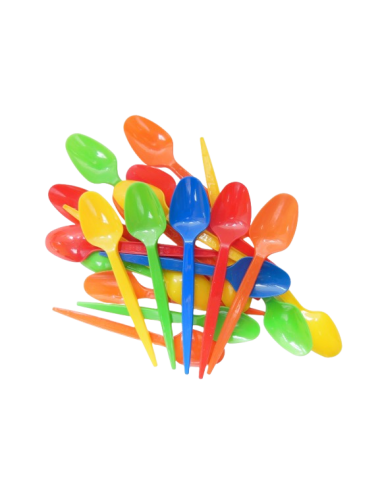 CUCHARAS SUNDAE COLORES...