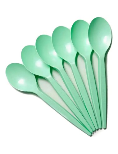 CUCHARAS SUNDAE VERDE...