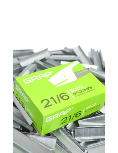 BROCHES GRAP 21/6 X 1000...