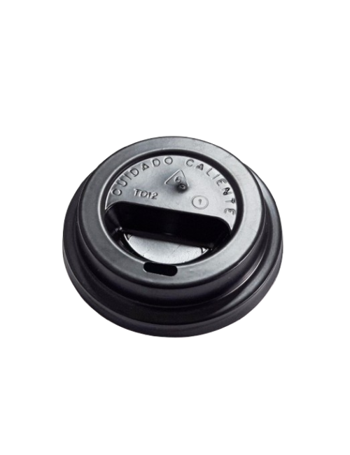 TAPA VASOS PAPEL 12 OZ CAFE...