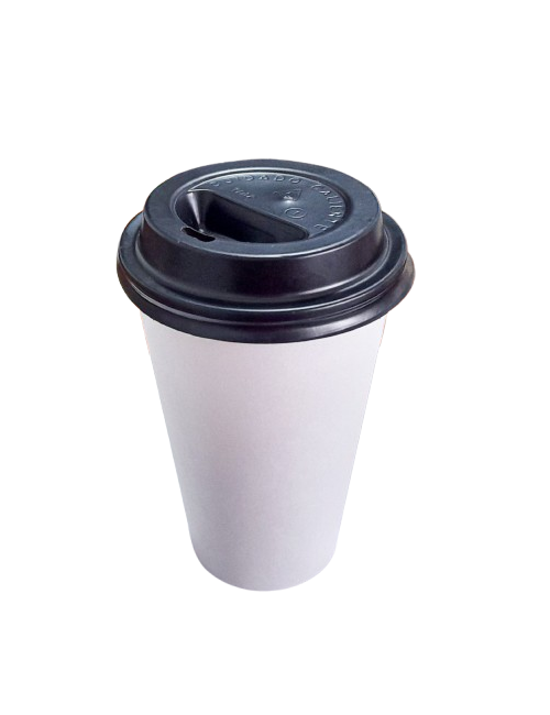 TAPA VASOS PAPEL 12 OZ CAFE...