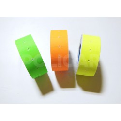 ROLLO ETIQ 12X22 FLUO NARANJA PREMIUM             