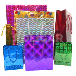 BOLSA HOLOGRAMA N 2 ROJO 18...