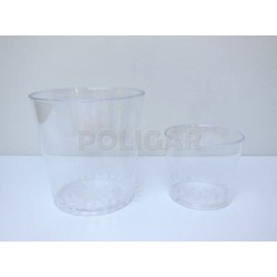 VASO CONICO 350 CC CRISTAL...