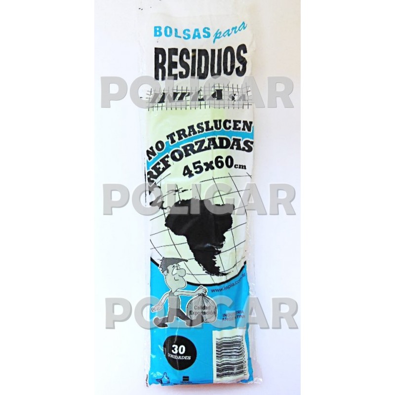 RESIDUOS REFORZADOS 45 X 60 X 30 A.D C/VARIOS 50 P