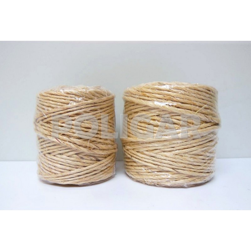 HILO SISAL OVILLO CHICO X 10un. APROX 150gr(38mts)