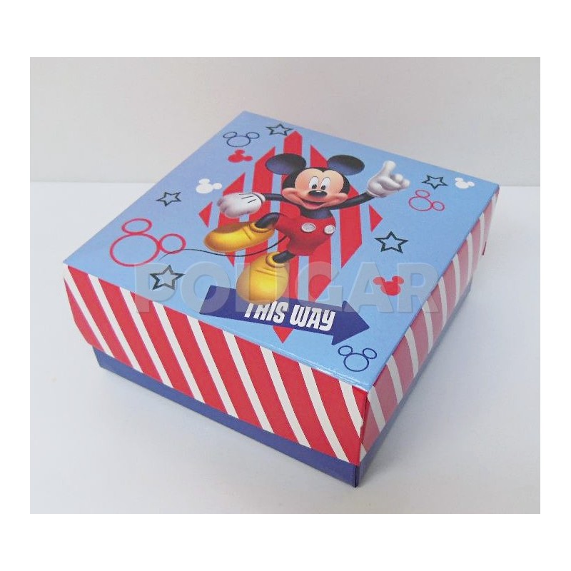 ESTUCHE CHICO MICKEY BOX 12 X 12 X 06 X 50 UNI    