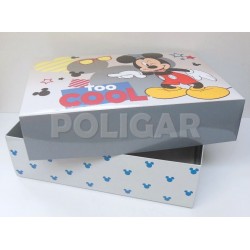 ESTUCHE GRANDE MICKEY BOX 21 X 31 X 09 X 50 UNI   