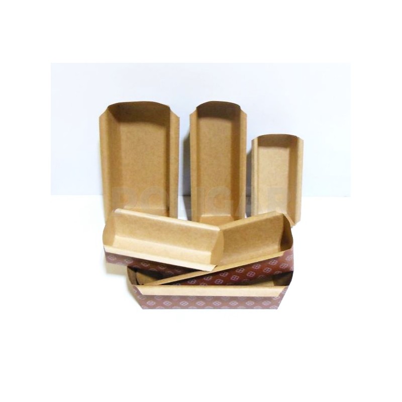 MOLDES P/BUDIN C/FLEJE 18X5X5 CHICOS (300 grs)    