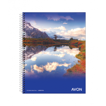 CUADERNO AVON RAYADO 16X21...