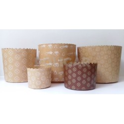 MOLDES PAN DULCE X 700 GR IMPRESO X 100 U         