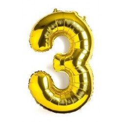 GLOBO METALIZADO ORO 14"...