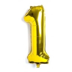 GLOBO METALIZADO ORO 34"...
