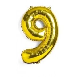 GLOBO METALIZADO ORO 34"...