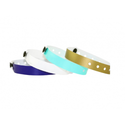 PULSERAS PVC AMARILLO...