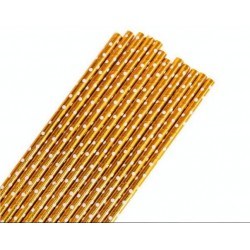 SORBETES POLIPAPEL DORADOS...