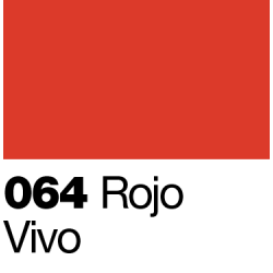PINTURA P/TELA ROJO VIVO 64...