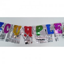 BANDERIN HOLOGRAFICO FELIZ...