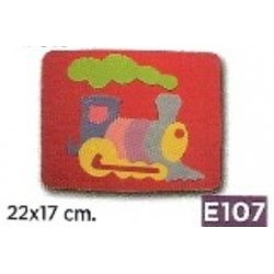 ENCASTRES TREN E107...