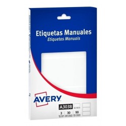 ETIQUETAS AVERY 3038...
