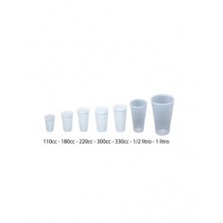 VASOS 180 CC BLANCO "LIGHT"...