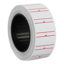 ROLLO ETIQUETA 22X12MM ROJO...