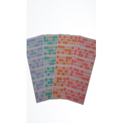 CARTONES DE BINGO X 4...