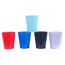 VASO CONICO 180 CC AZUL...