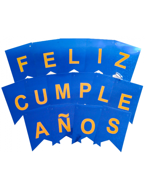 BANDERIN FELIZ CUMPLEA?OS...