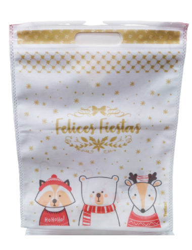 BOLSA DE TELA NAVIDAD RI?ON...