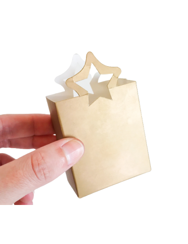 MINI BOLSA ESTRELLA DORADA...