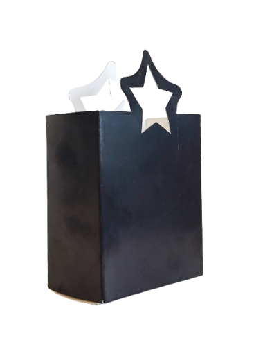 MINI BOLSA ESTRELLA NEGRA...