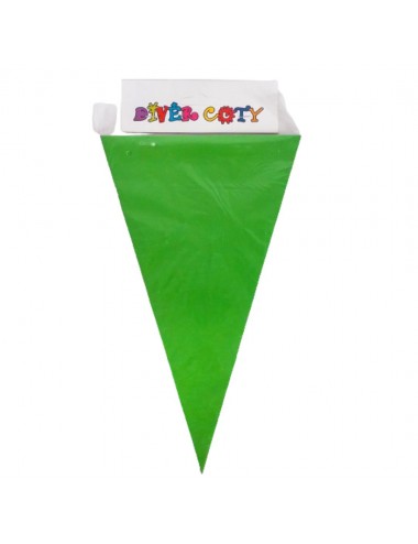 BANDERIN TRIANGULO VERDE X...