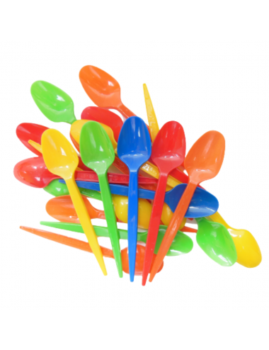 CUCHARAS SUNDAE COLORES...