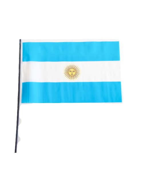 BANDERA 20 X 30 CM CON SOL...
