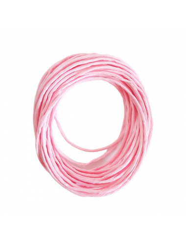 CINTA CABLE DE PAPEL ROSA X...