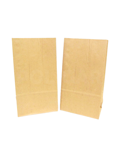 BOLSA FAST FOOD MARRON X 10...