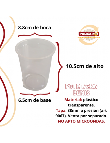 POTE 1/2 KG PPP ECO BEMIS X...
